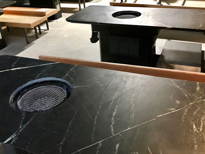 Soapstone Table and Bar Top
